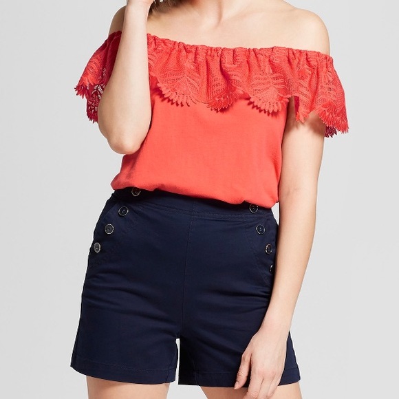 a new day Tops - A New Day Coral Top